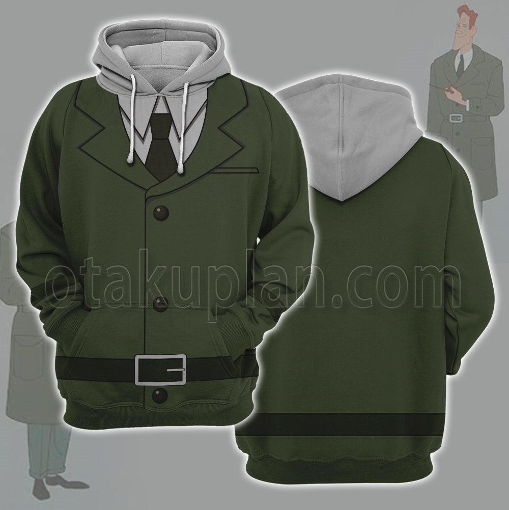 The Iron Giant Mansely Suit Cosplay Hoodie