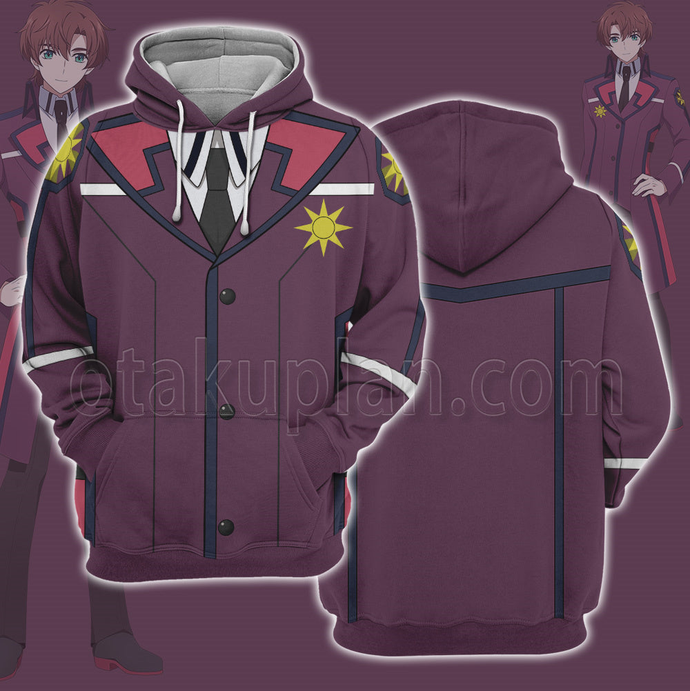 The Irregular At Magic High School Ichijou Masaki Purple Cosplay Hoodie
