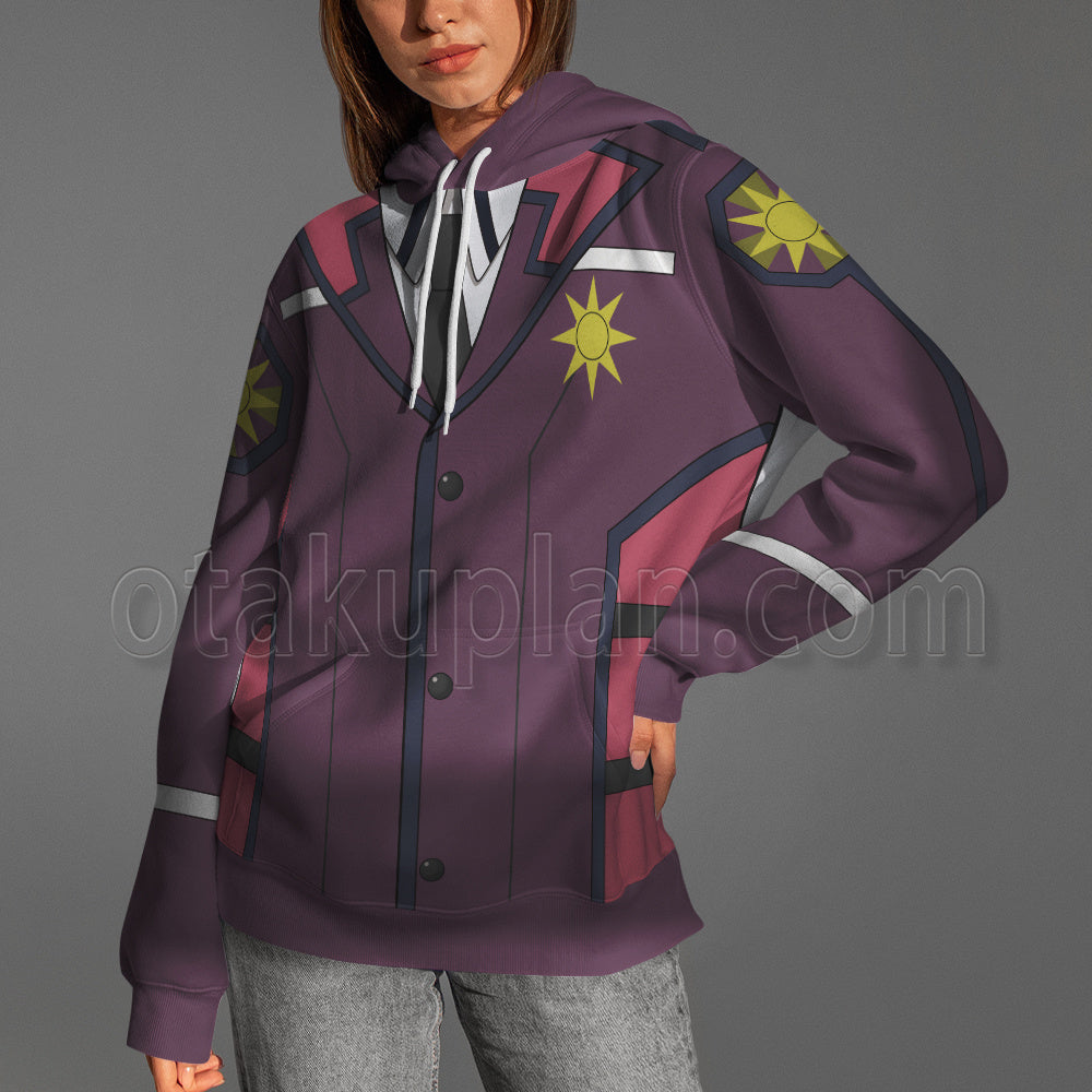 The Irregular At Magic High School Ichijou Masaki Purple Cosplay Hoodie