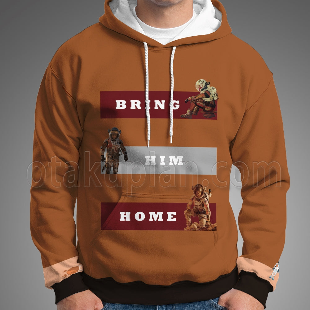 The Martian 2015 Bring Him Home Hoodie
