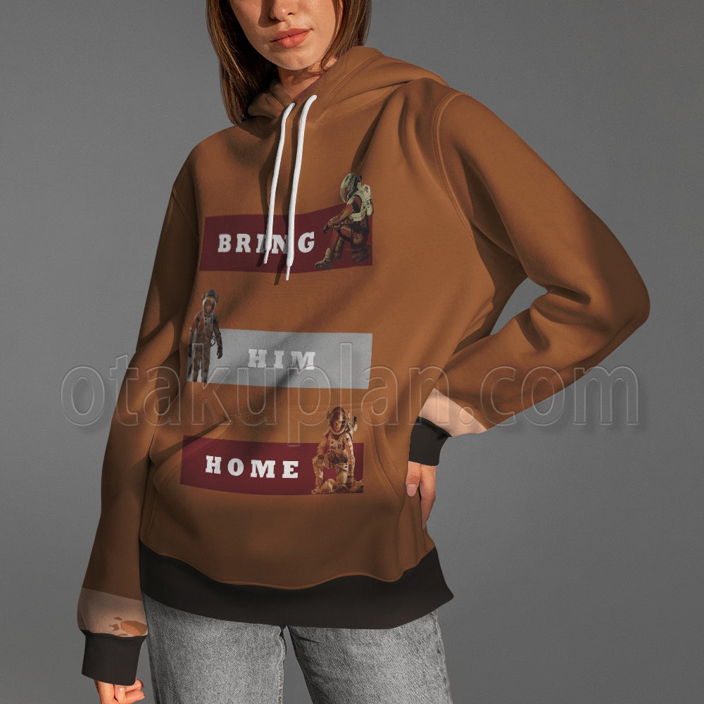 The Martian 2015 Bring Him Home Hoodie