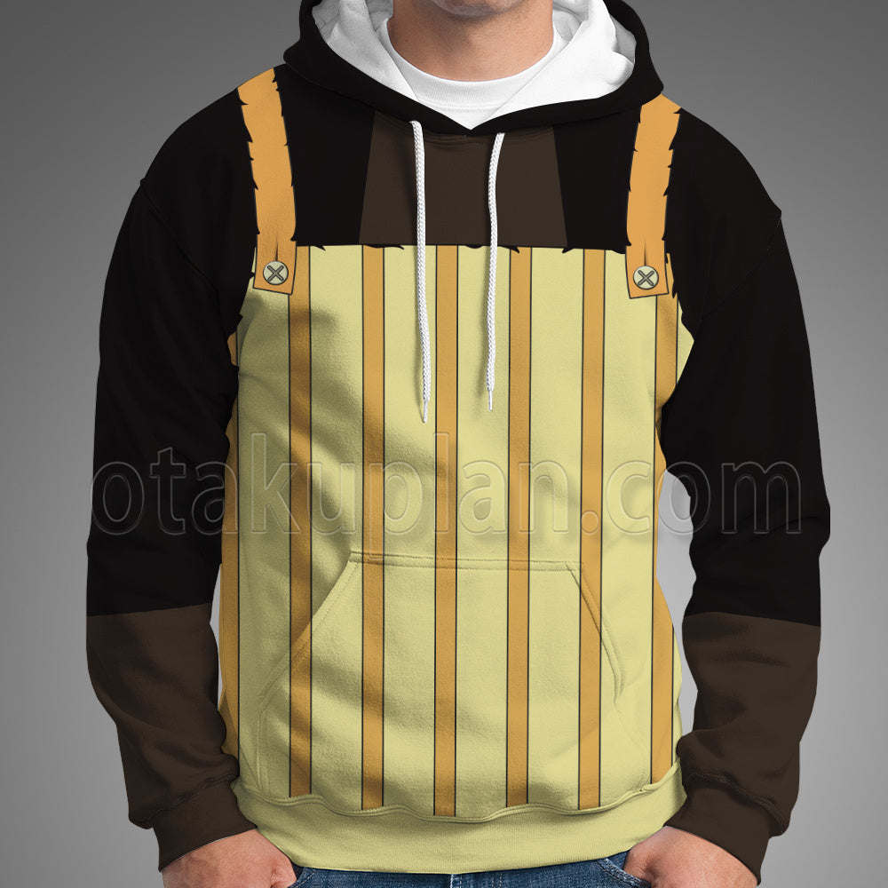 The Masterful Cat Is Depressed Again Today Yukichi Apron Cosplay Hoodie