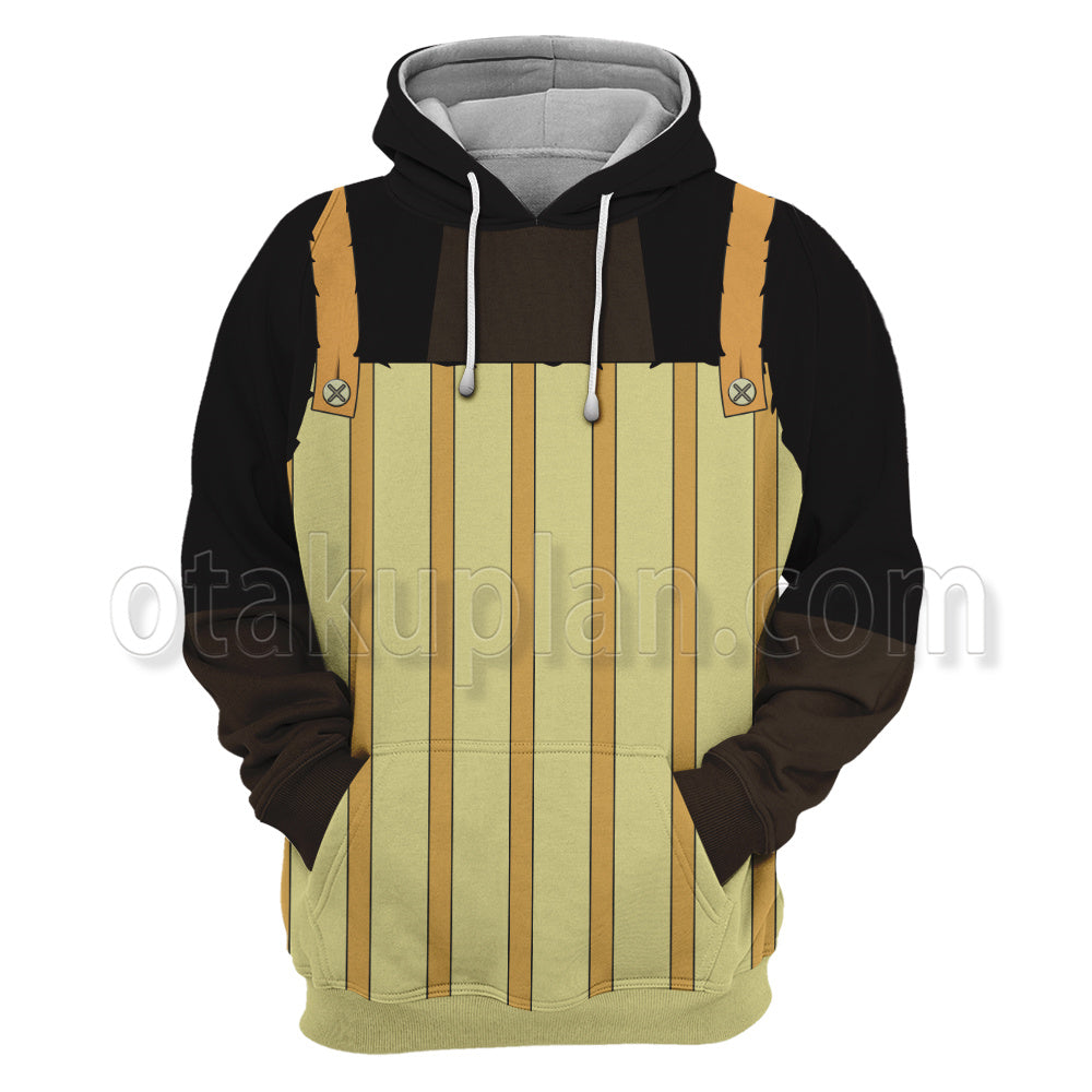 The Masterful Cat Is Depressed Again Today Yukichi Apron Cosplay Hoodie