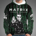 The Matrix 1999 Green Cyber Hoodie