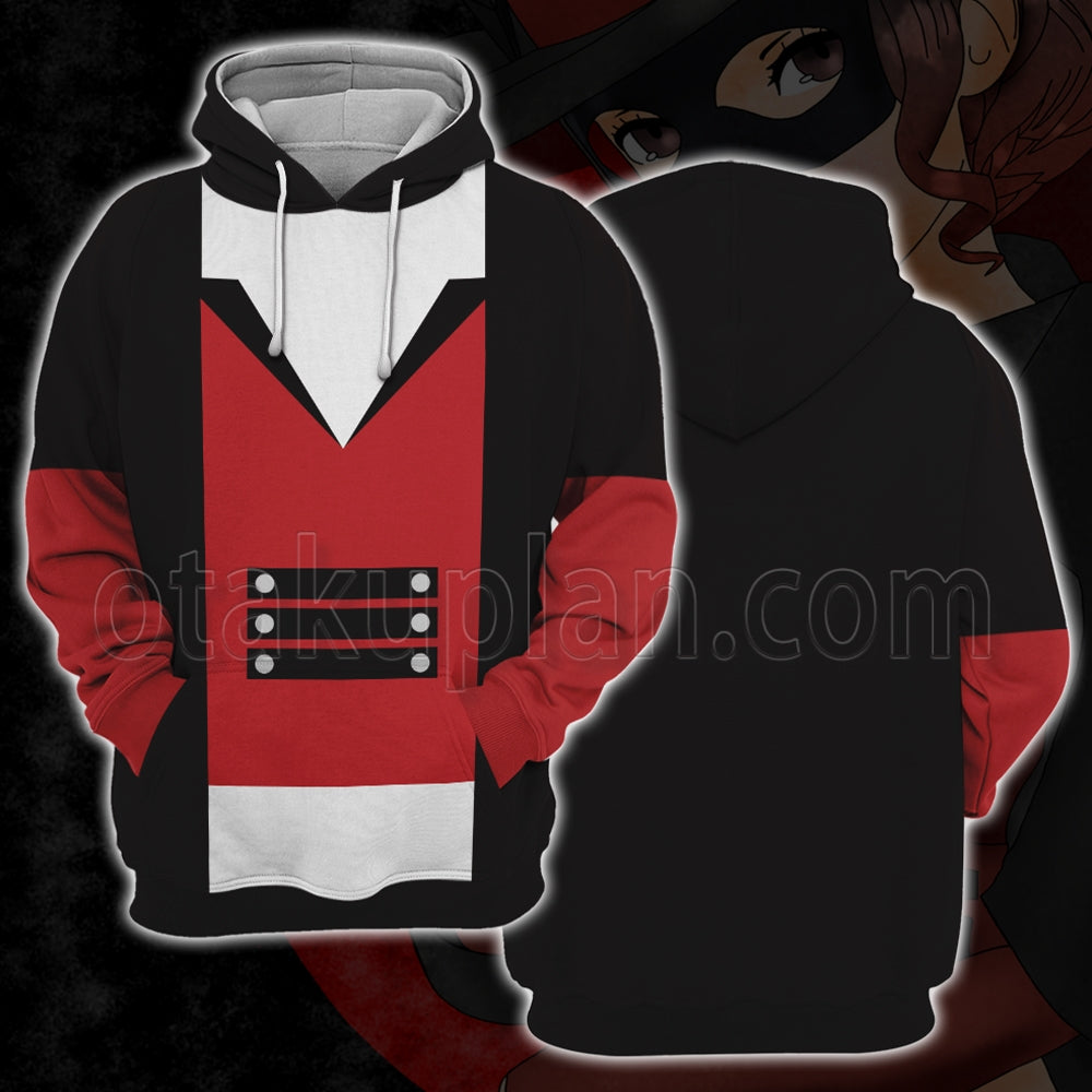 The Phantom Strikers Akane Hasegawa King Persona 5 Scramble Cosplay Hoodie