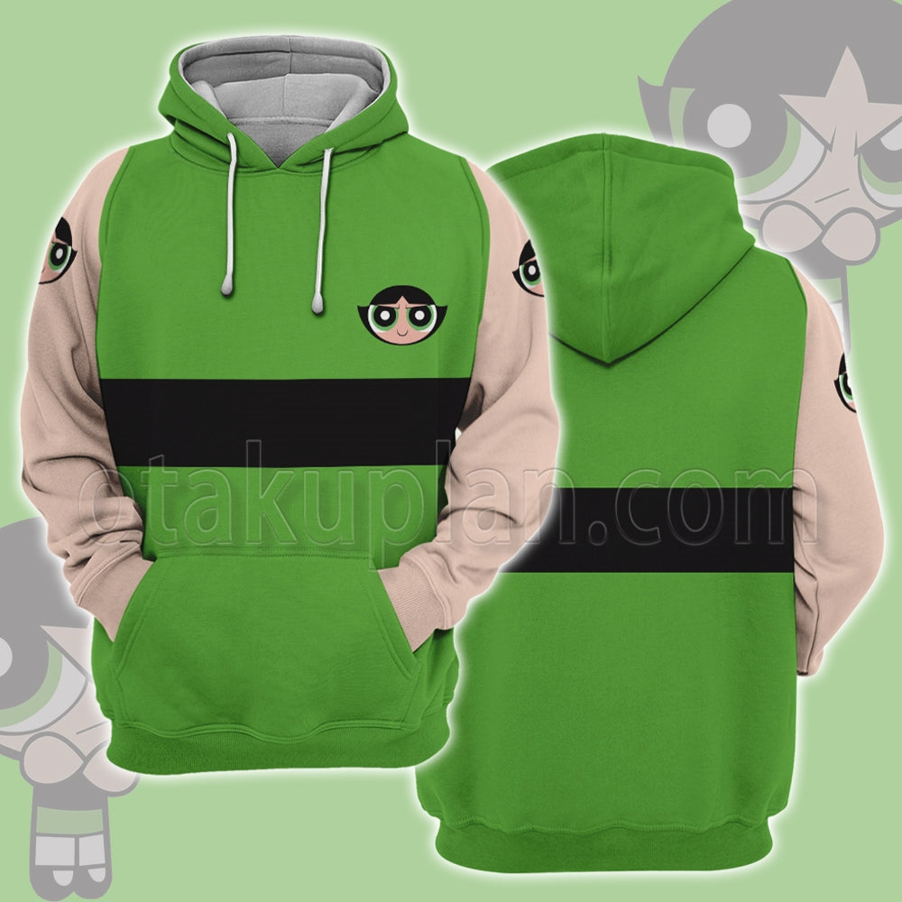 The Powerpuff Girls Buttercup Cosplay Hoodie
