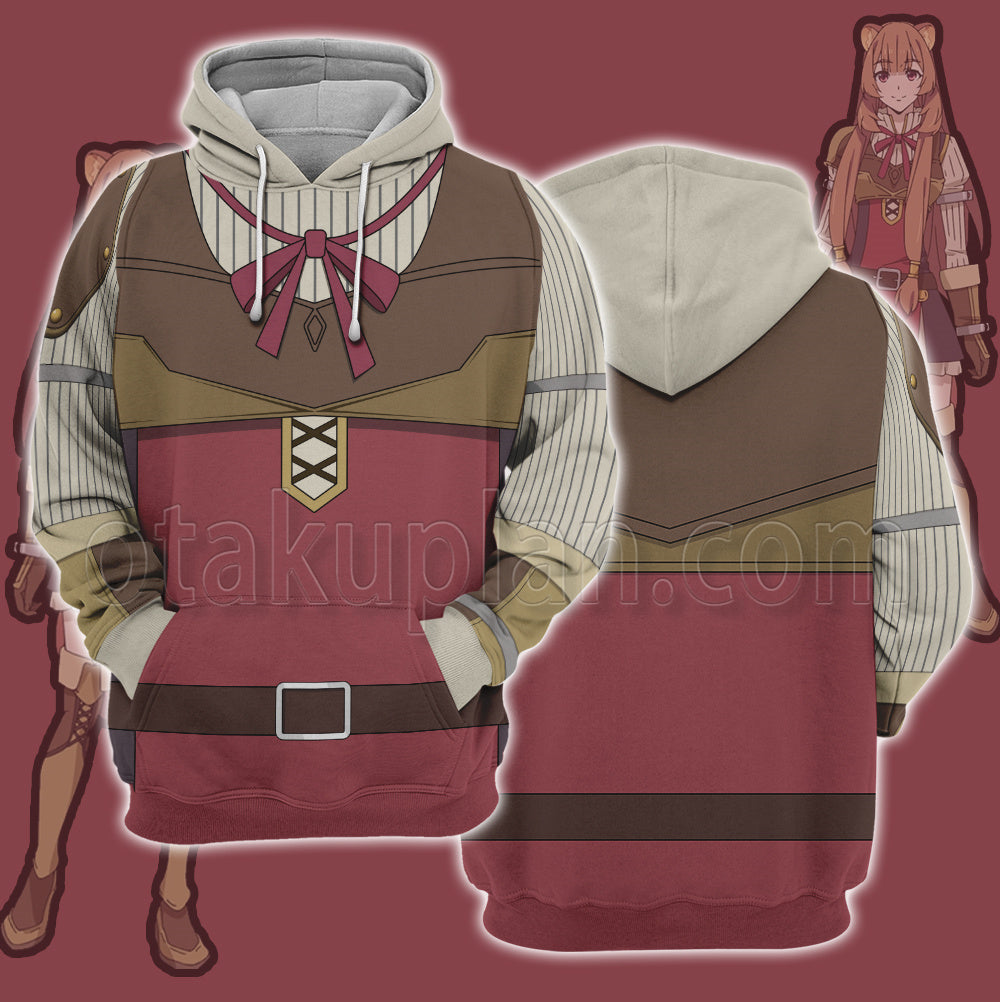 The Rising Of The Shield Hero Raphtalia Armor Cosplay Hoodie