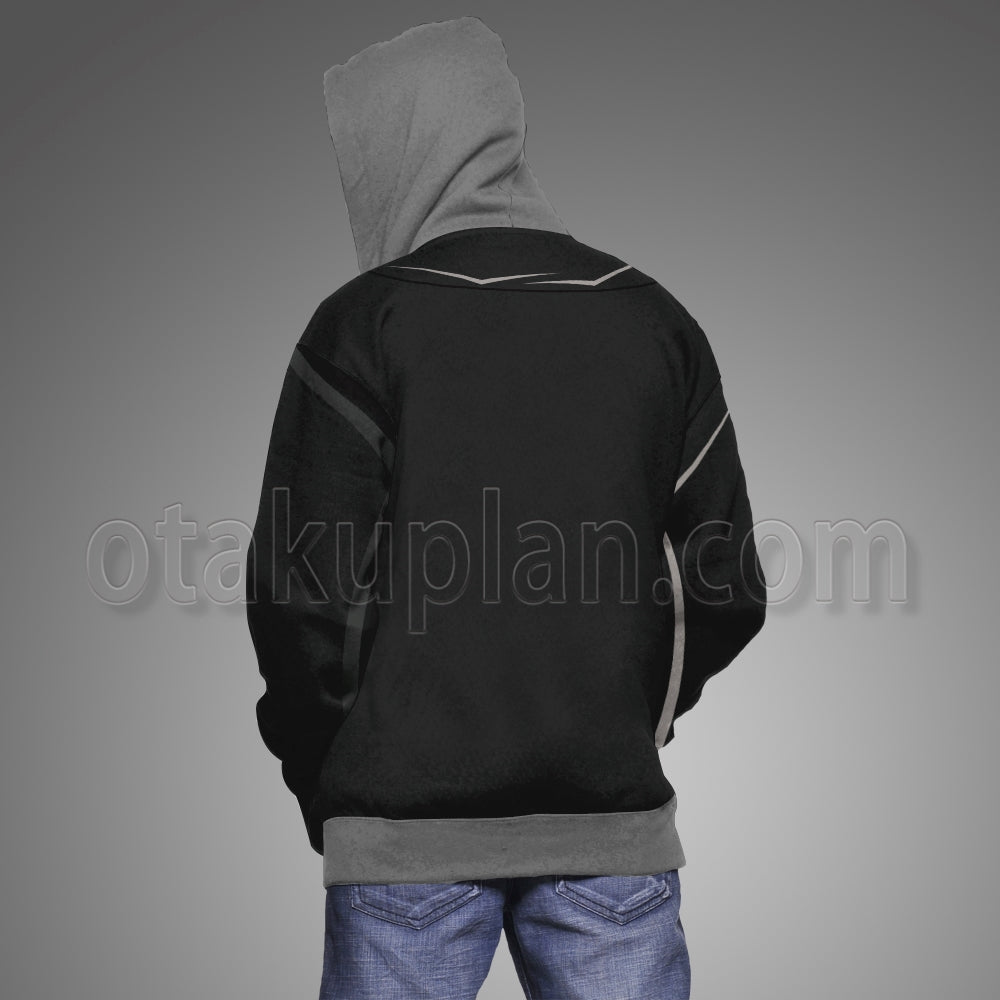 The Terminator 1984 T800 Black Grey Cosplay Hoodie