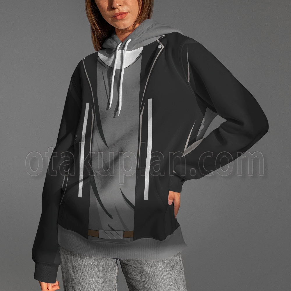 The Terminator 1984 T800 Black Grey Cosplay Hoodie