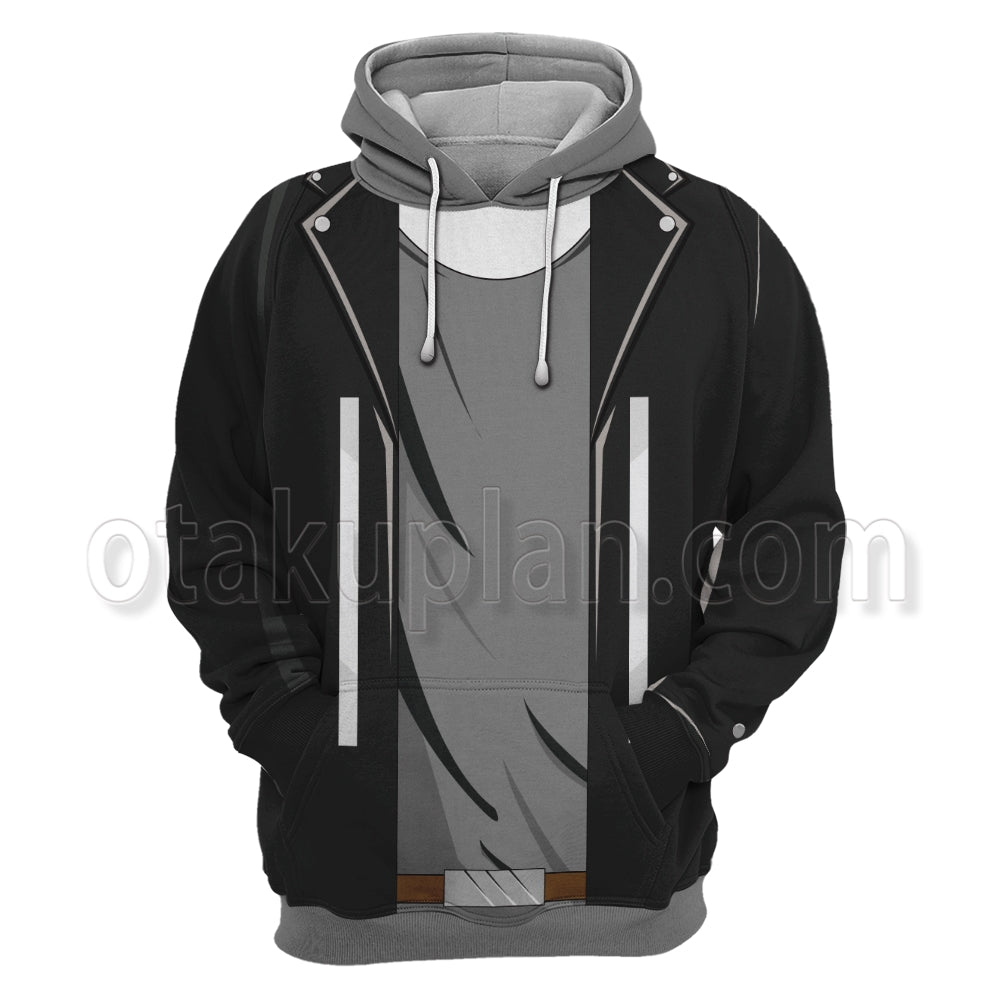 The Terminator 1984 T800 Black Grey Cosplay Hoodie