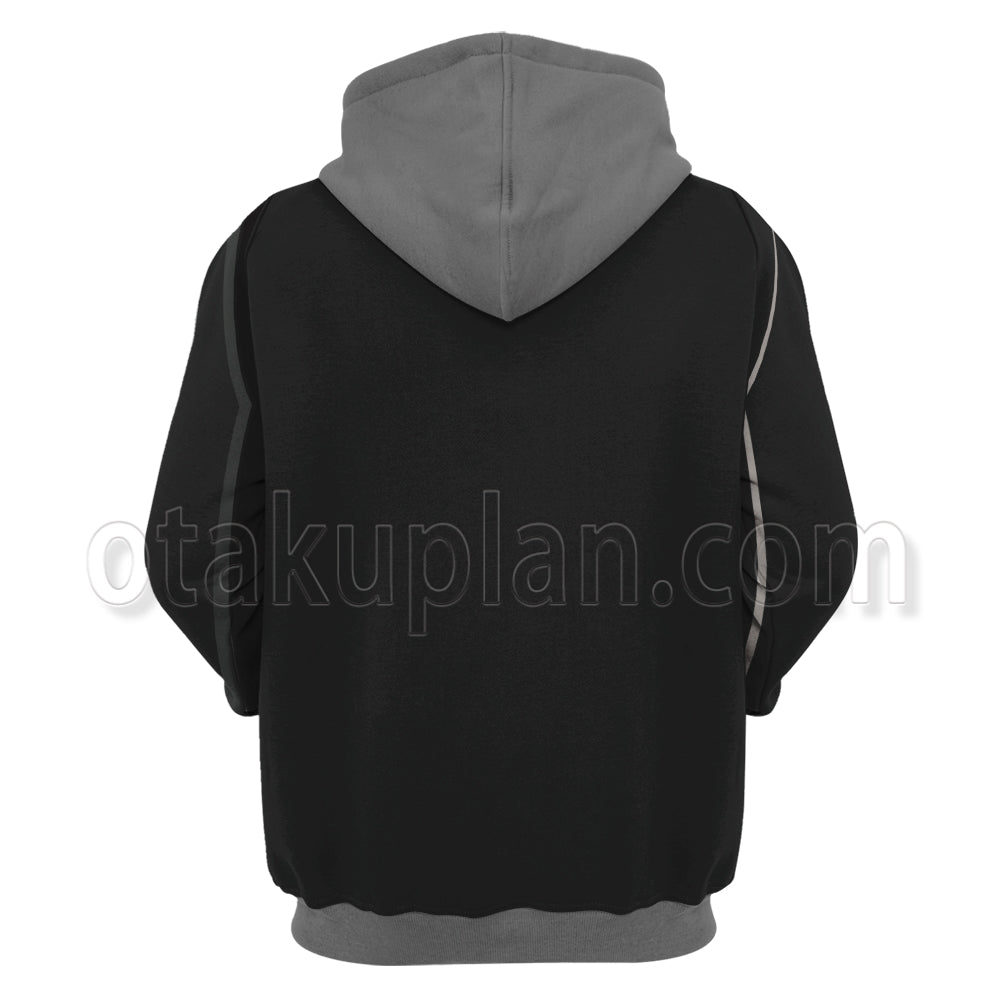 The Terminator 1984 T800 Black Grey Cosplay Hoodie