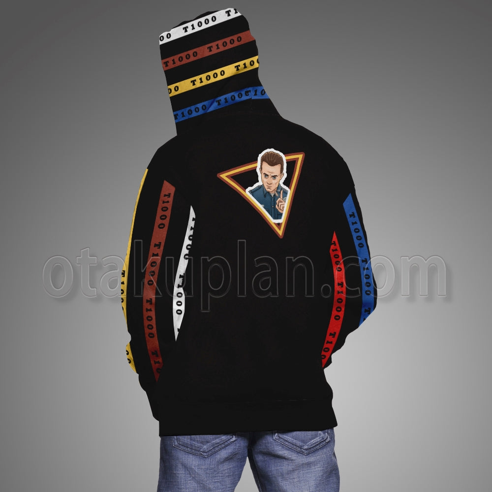 The Terminator 2 Judgment Day 1991 T1000 Hoodie