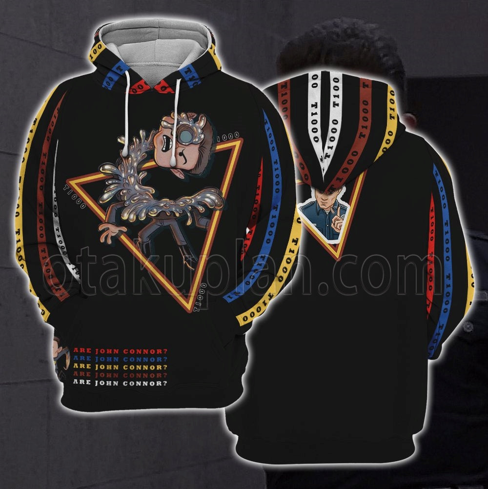 The Terminator 2 Judgment Day 1991 T1000 Hoodie
