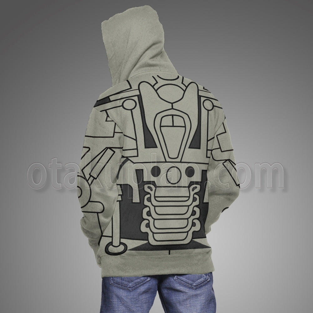 The Terminator Robert Endoskeleton Cosplay Hoodie