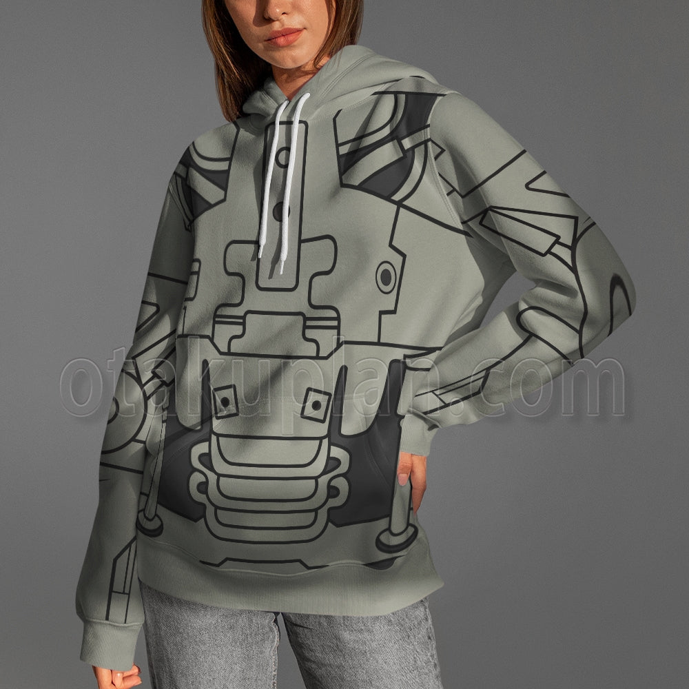 The Terminator Robert Endoskeleton Cosplay Hoodie