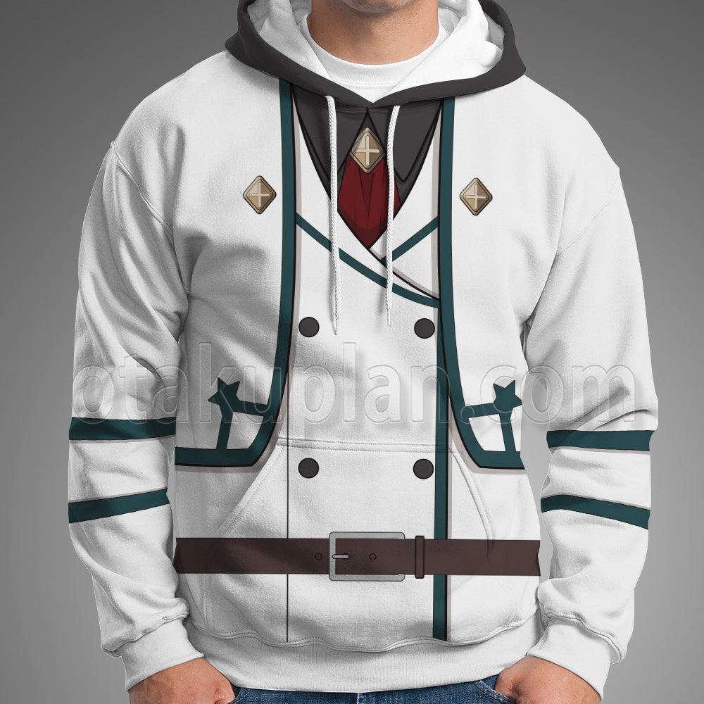 The Wrong Way To Use Healing Magic Inukami Suzune White Cosplay Hoodie