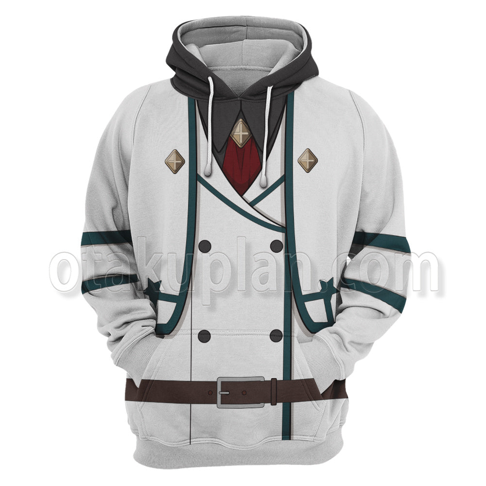 The Wrong Way To Use Healing Magic Inukami Suzune White Cosplay Hoodie
