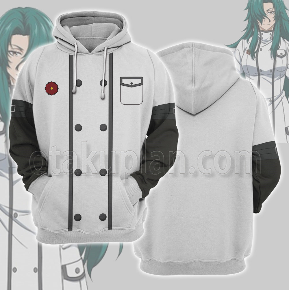 The Wrong Way To Use Healing Magic Rose White Uniform Cosplay Hoodie