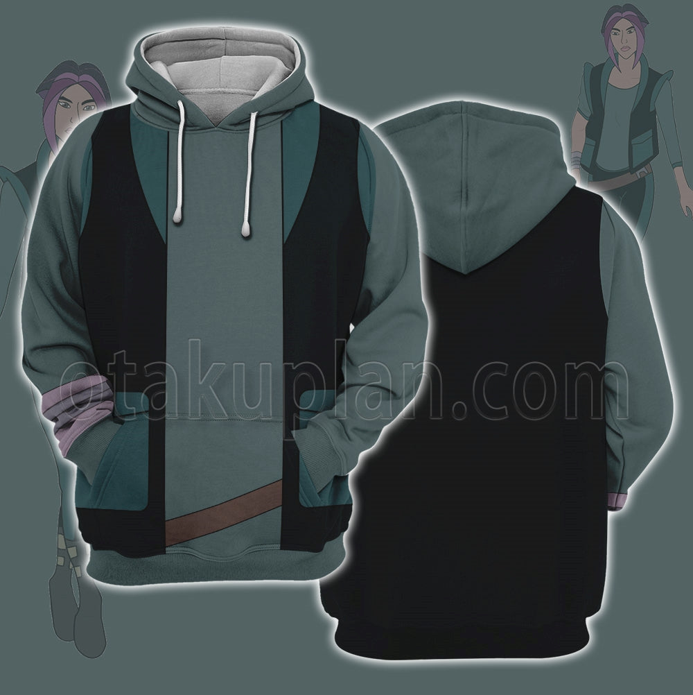 Titan Ae Akima Uniform Cosplay Hoodie