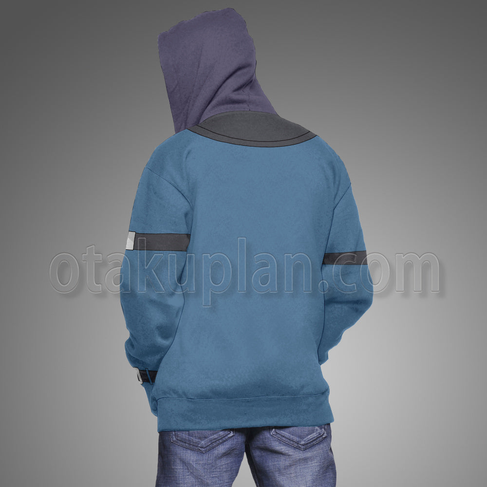 Tsukimichi Moonlit Fantasy Misumi Blue Uniform Cosplay Hoodie