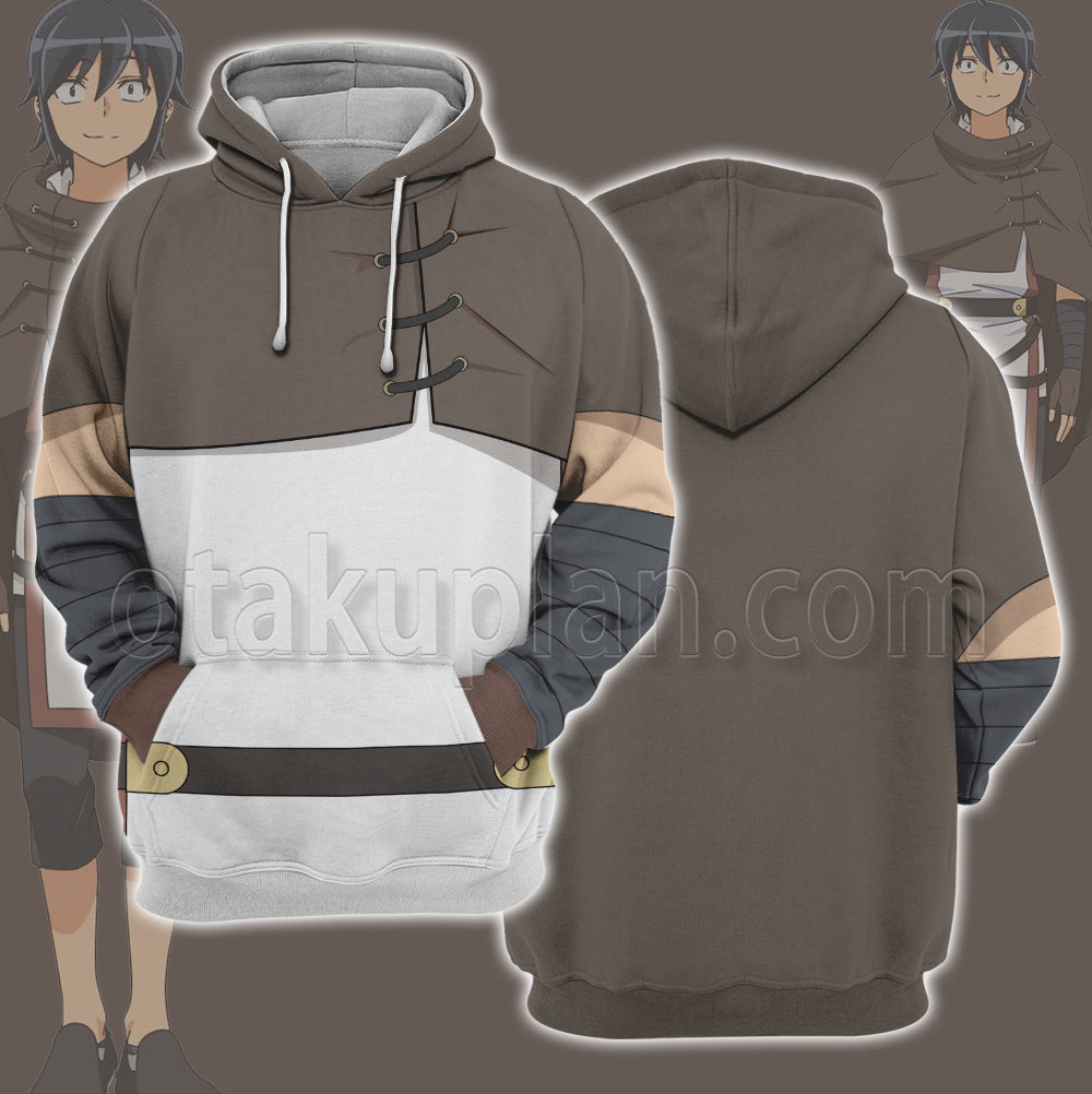 Tsukimichi Moonlit Fantasy Misumi Makoto Whtie Cosplay Hoodie