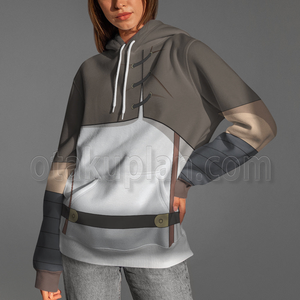 Tsukimichi Moonlit Fantasy Misumi Makoto Whtie Cosplay Hoodie