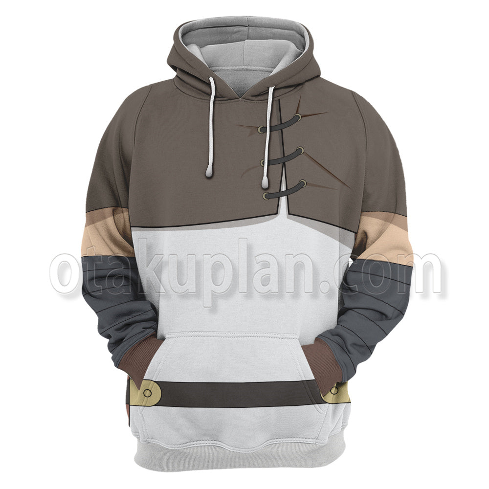 Tsukimichi Moonlit Fantasy Misumi Makoto Whtie Cosplay Hoodie