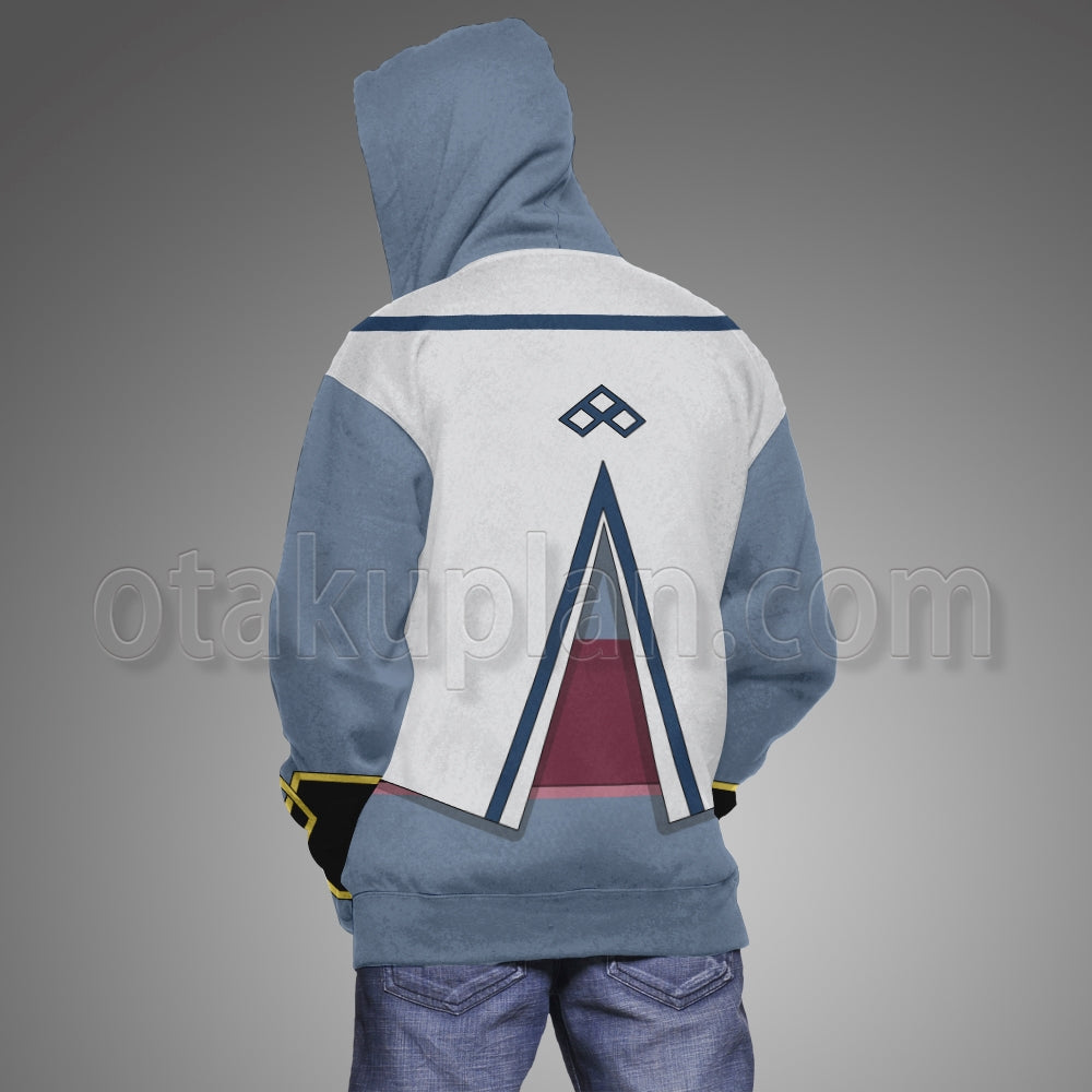 Utawarerumono Mask of Deception Haku Cosplay Hoodie
