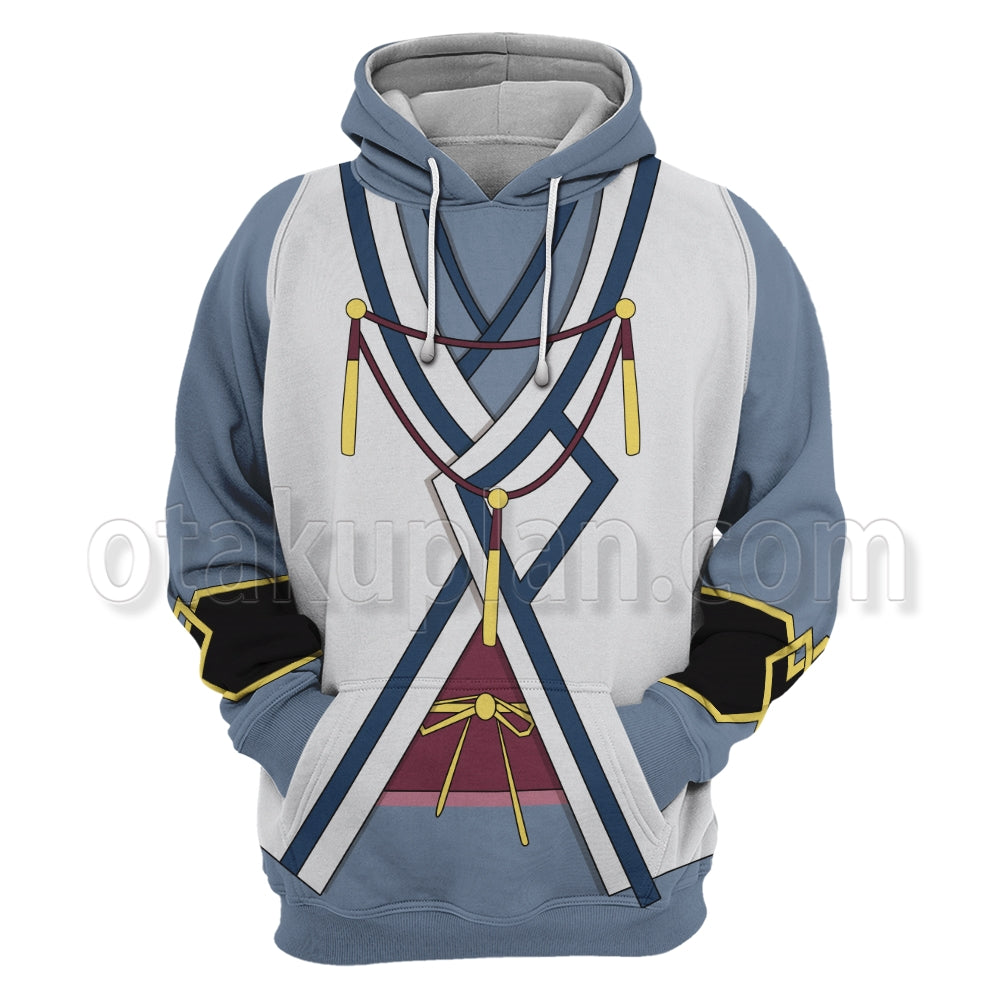 Utawarerumono Mask of Deception Haku Cosplay Hoodie