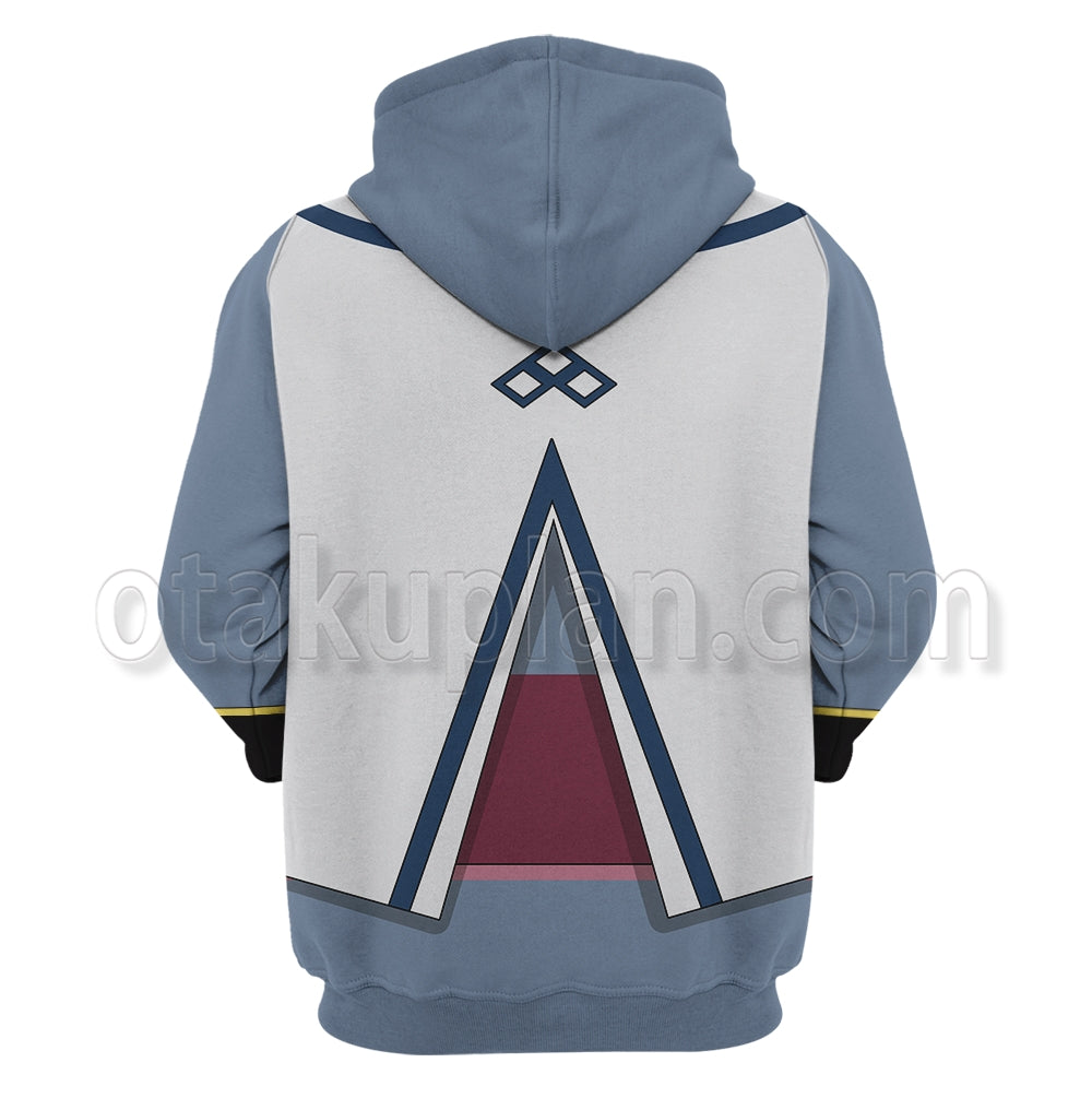Utawarerumono Mask of Deception Haku Cosplay Hoodie