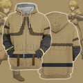 Vinland Saga Thorfinn Brown Cosplay Hoodie