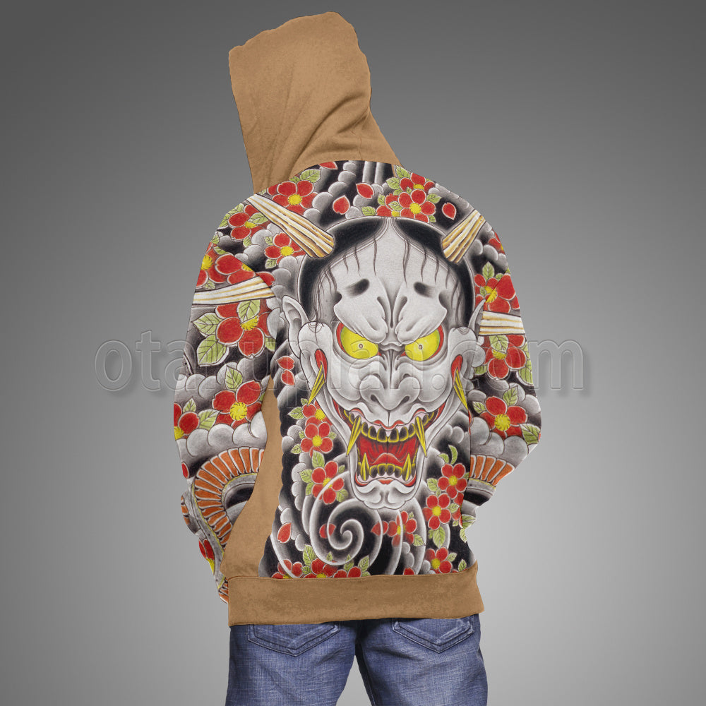 Yakuza Like A Dragon Goro Majima Tattoo Cosplay Hoodie