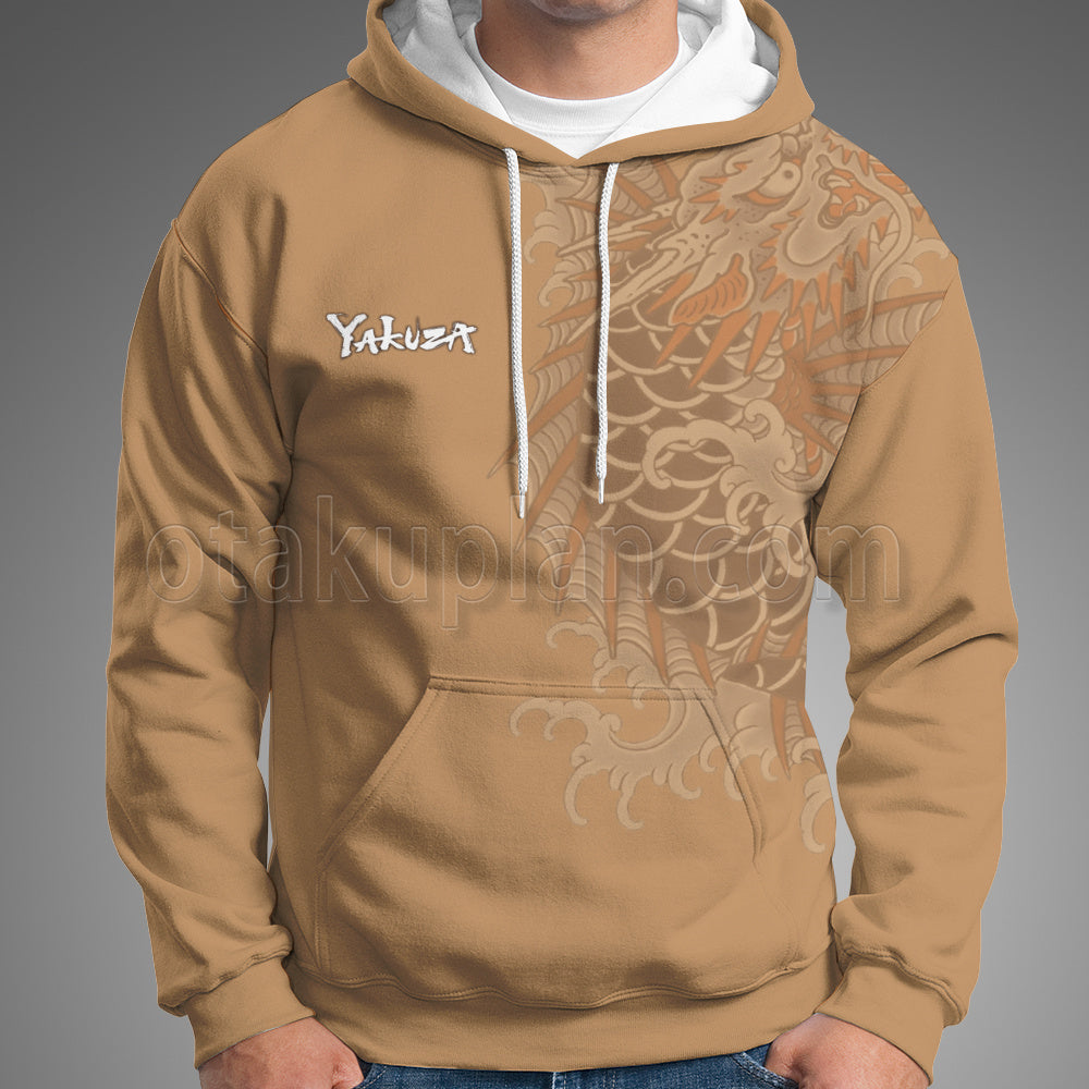 Yakuza Like A Dragon Tattoo Cosplay Hoodie