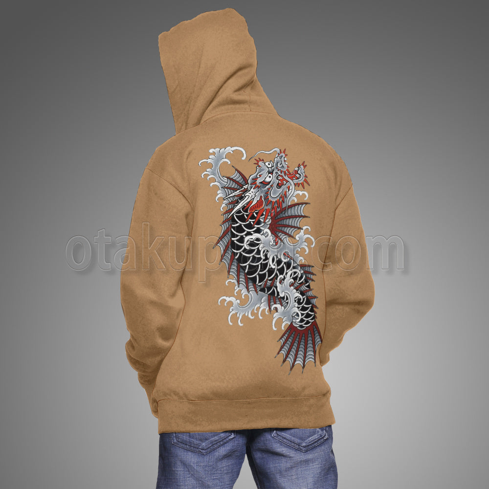 Yakuza Like A Dragon Tattoo Cosplay Hoodie