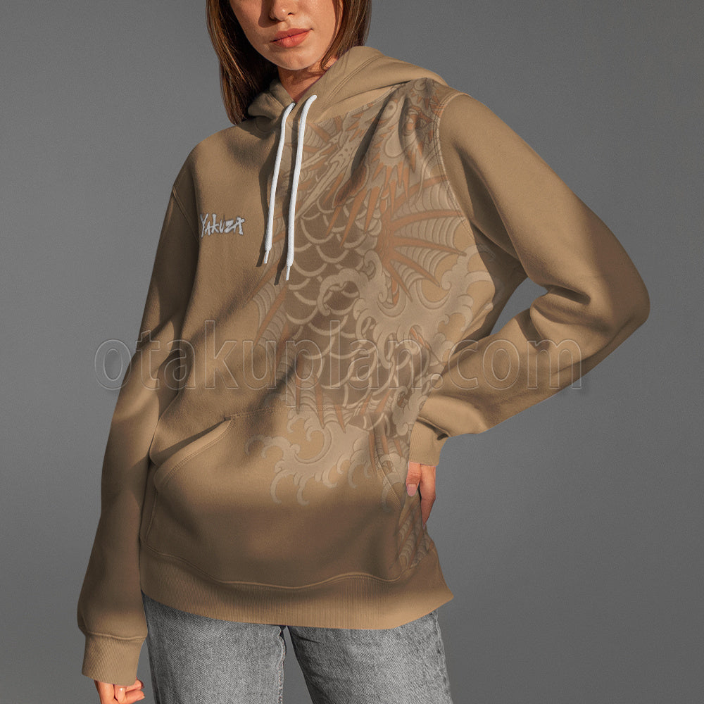 Yakuza Like A Dragon Tattoo Cosplay Hoodie
