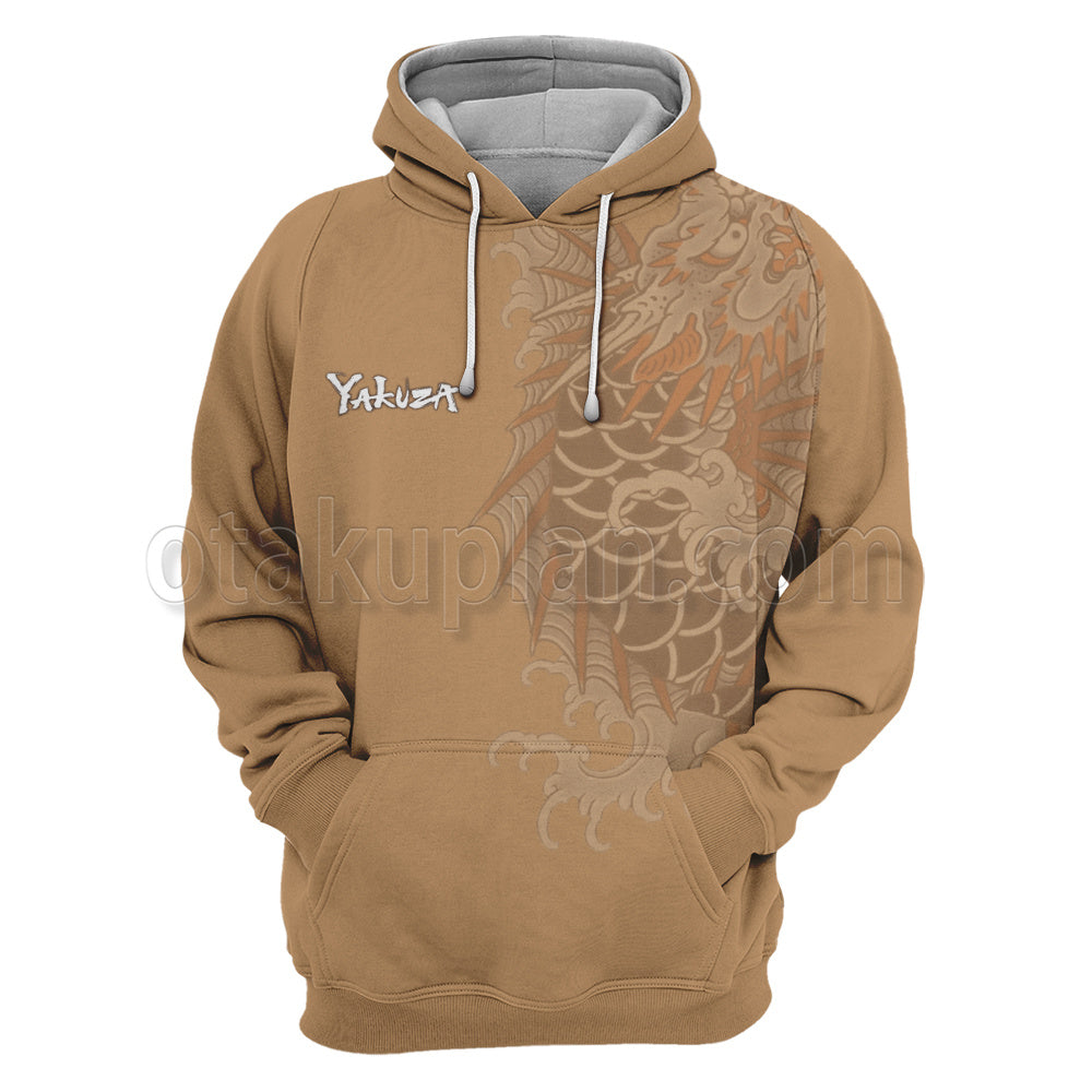 Yakuza Like A Dragon Tattoo Cosplay Hoodie