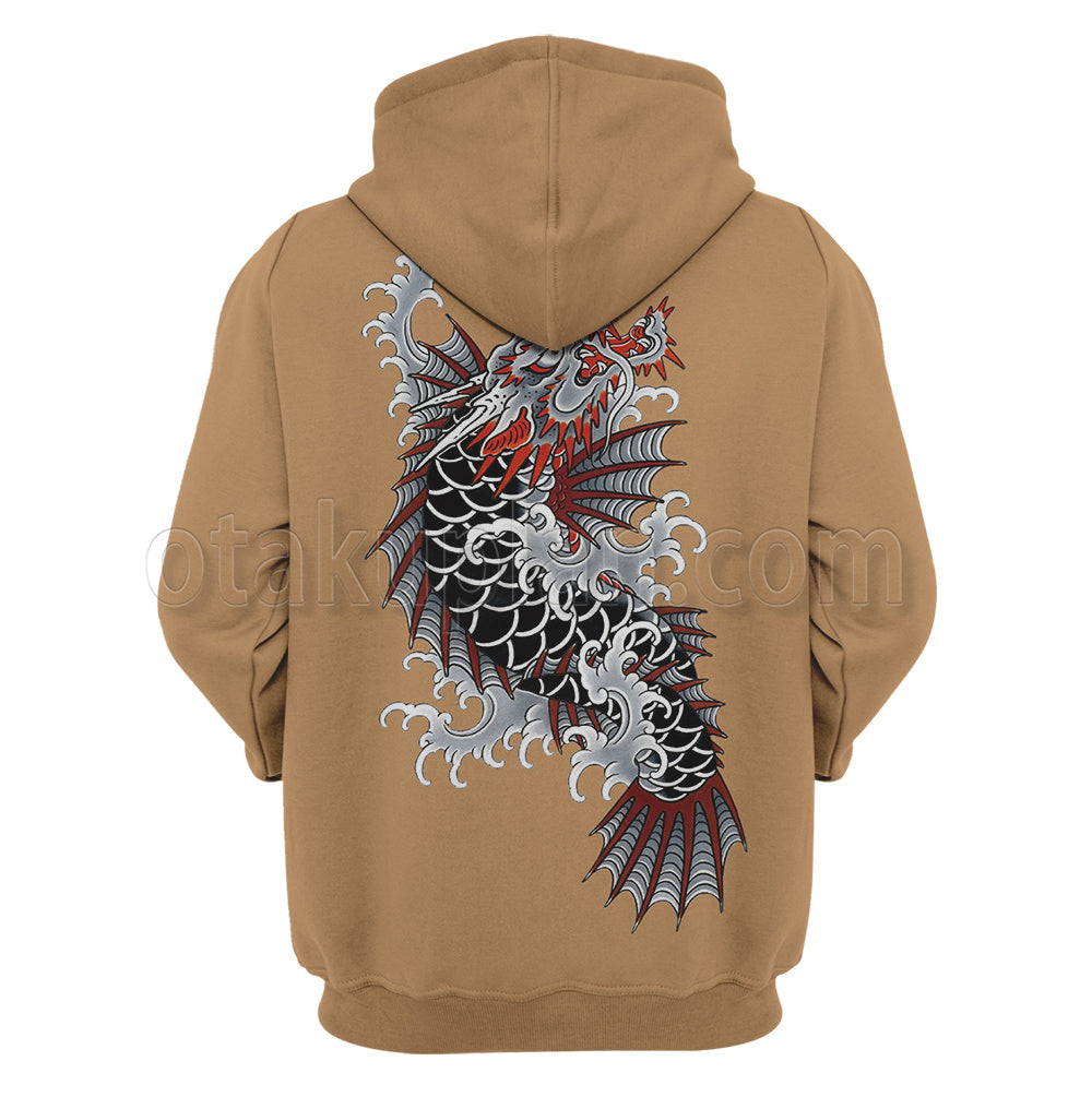Yakuza Like A Dragon Tattoo Cosplay Hoodie