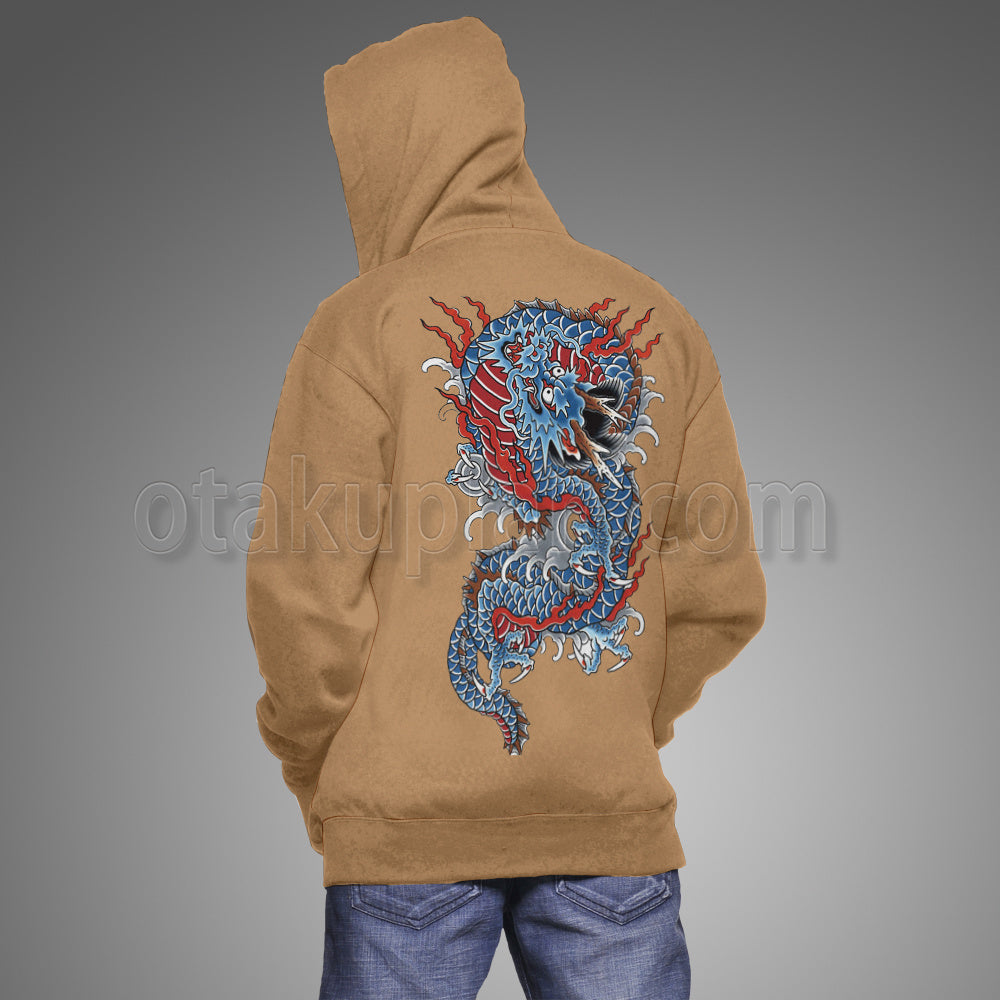 Yakuza Like A Dragon Yosuke Tendo Tattoo Cosplay Hoodie