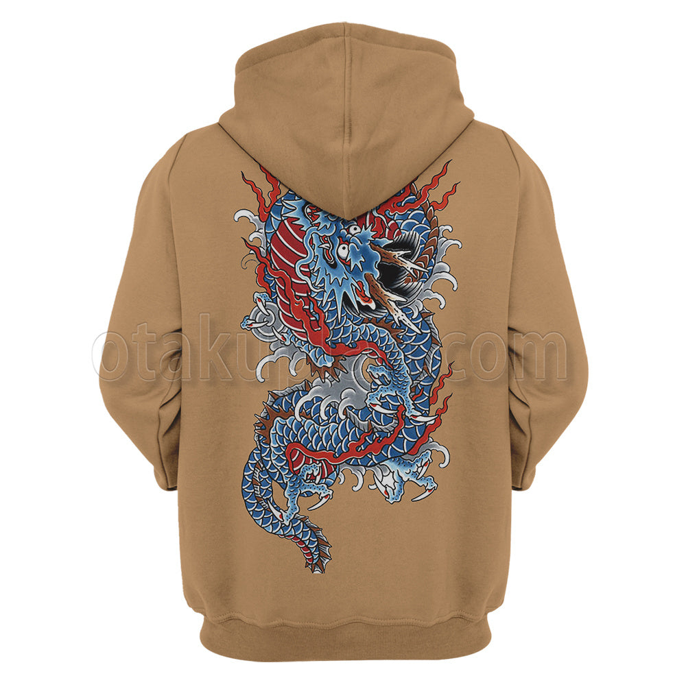 Yakuza Like A Dragon Yosuke Tendo Tattoo Cosplay Hoodie