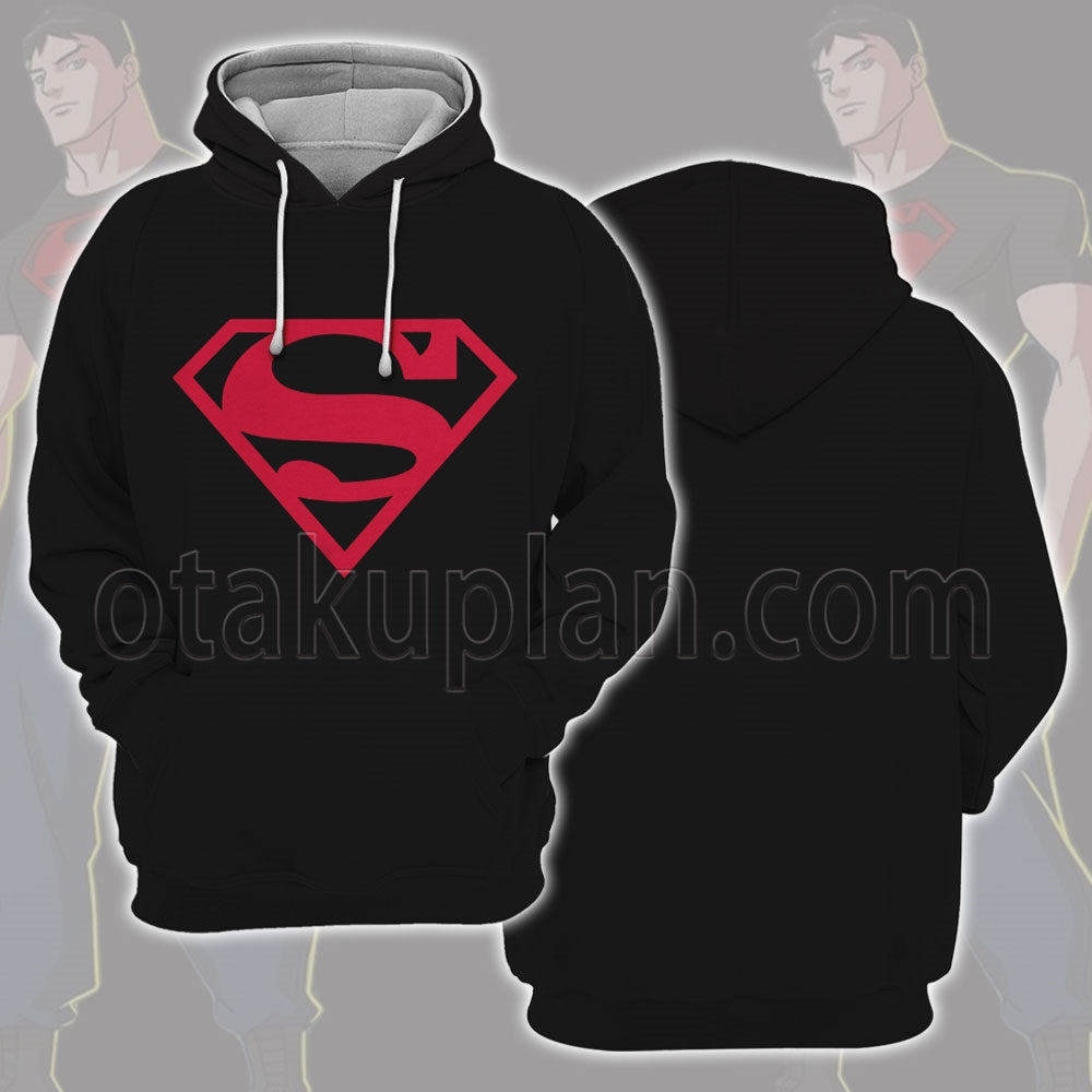 Young Justice Superboy Cosplay Hoodie
