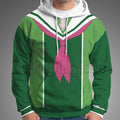 Your Turn To Die Kanna Kizuchi Green Cosplay Hoodie