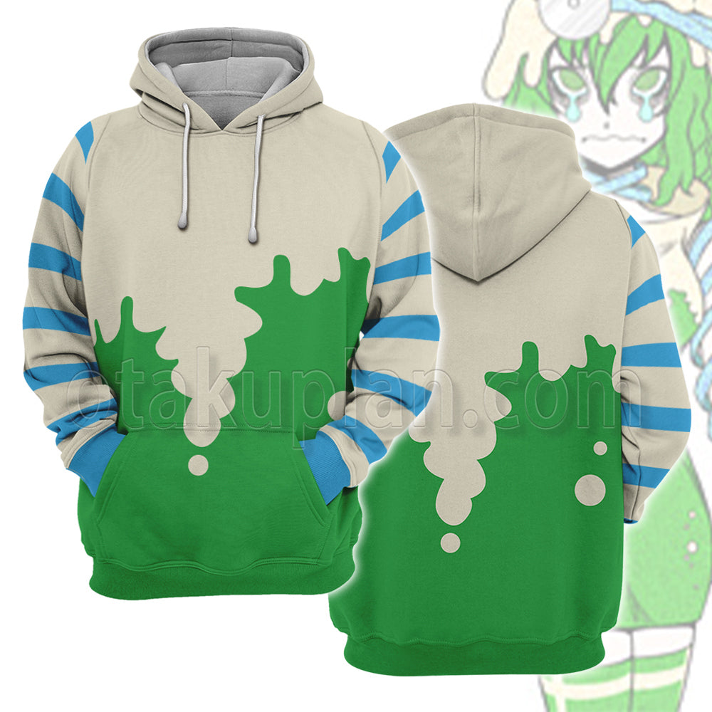 Your Turn To Die Tia Safalin Green Cosplay Hoodie