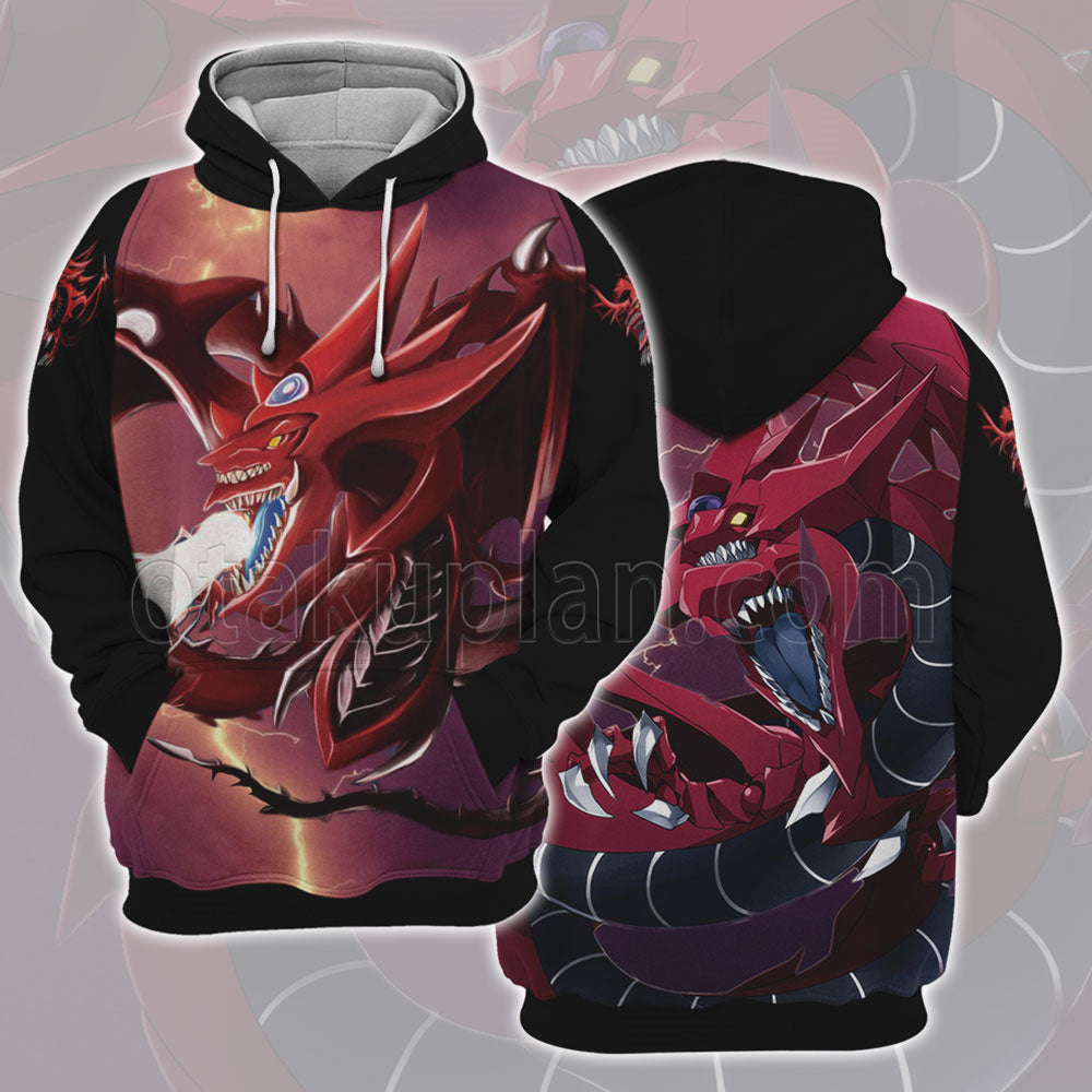Yu Gi Oh Slifer The Sky Dragon Cosplay Hoodie