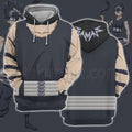 Yu Yu Hakusho Ghost Files Hiei Black Cosplay Hoodie