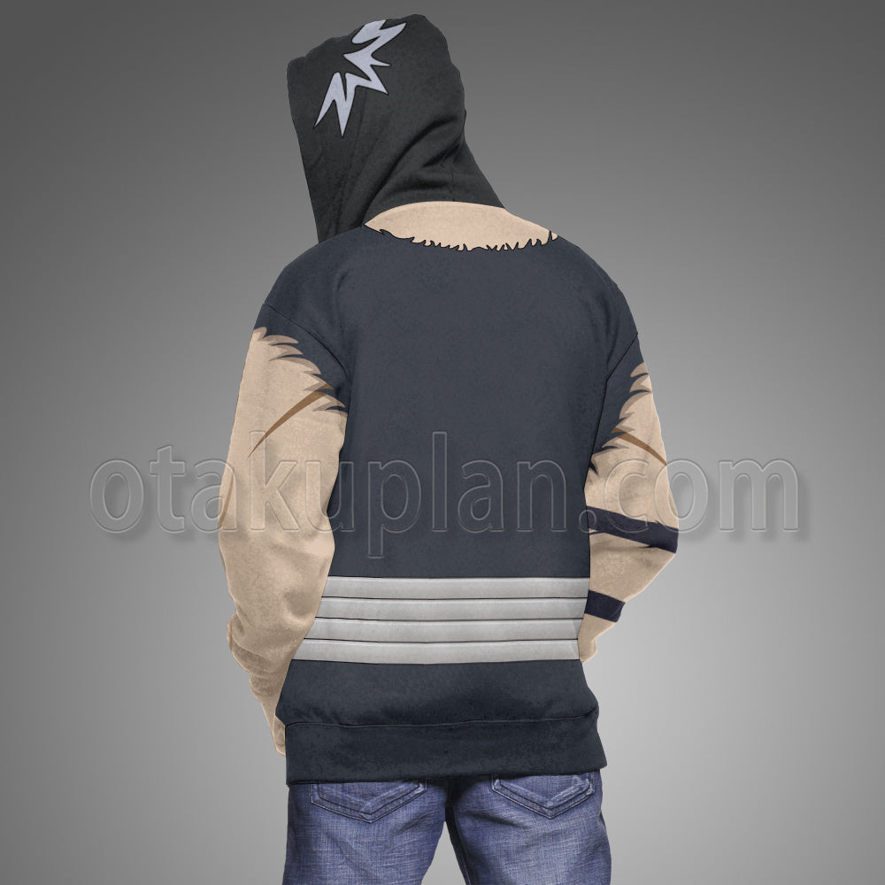 Yu Yu Hakusho Ghost Files Hiei Black Cosplay Hoodie