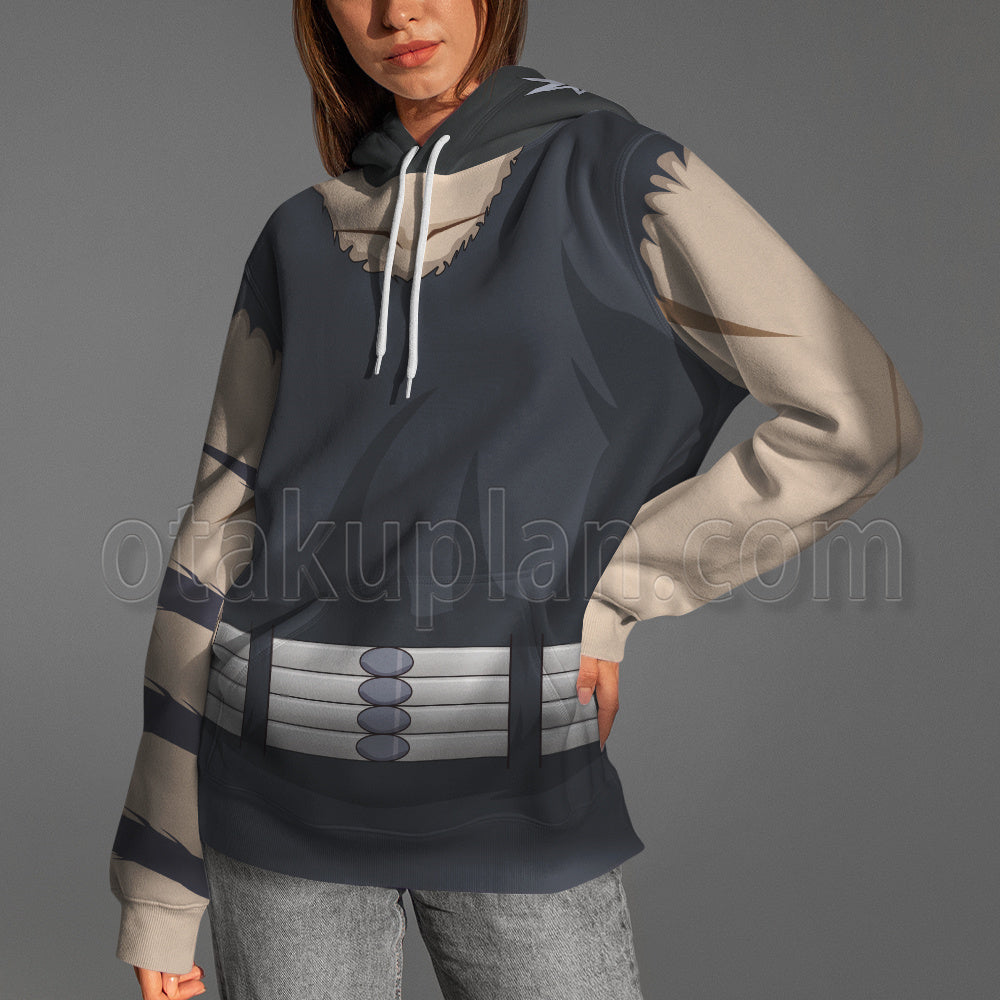 Yu Yu Hakusho Ghost Files Hiei Black Cosplay Hoodie