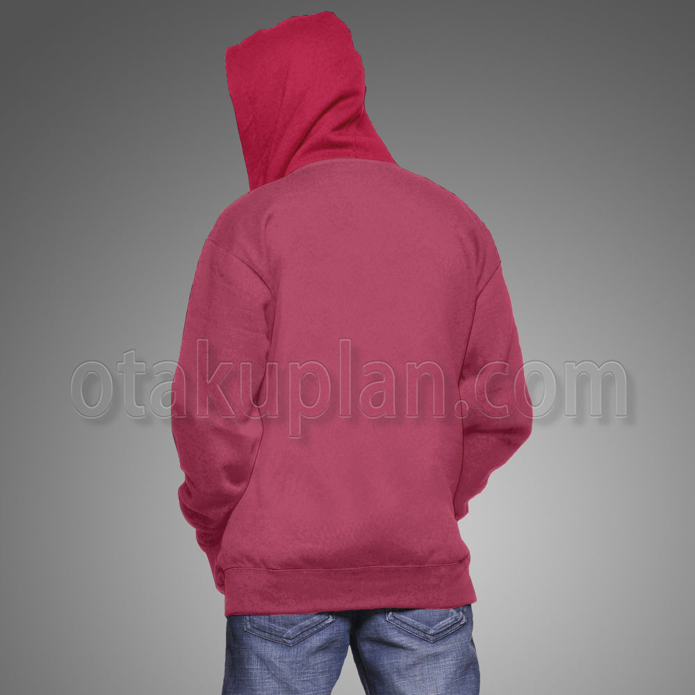 Yu Yu Hakusho Ghost Files Kurama Pink Cosplay Hoodie