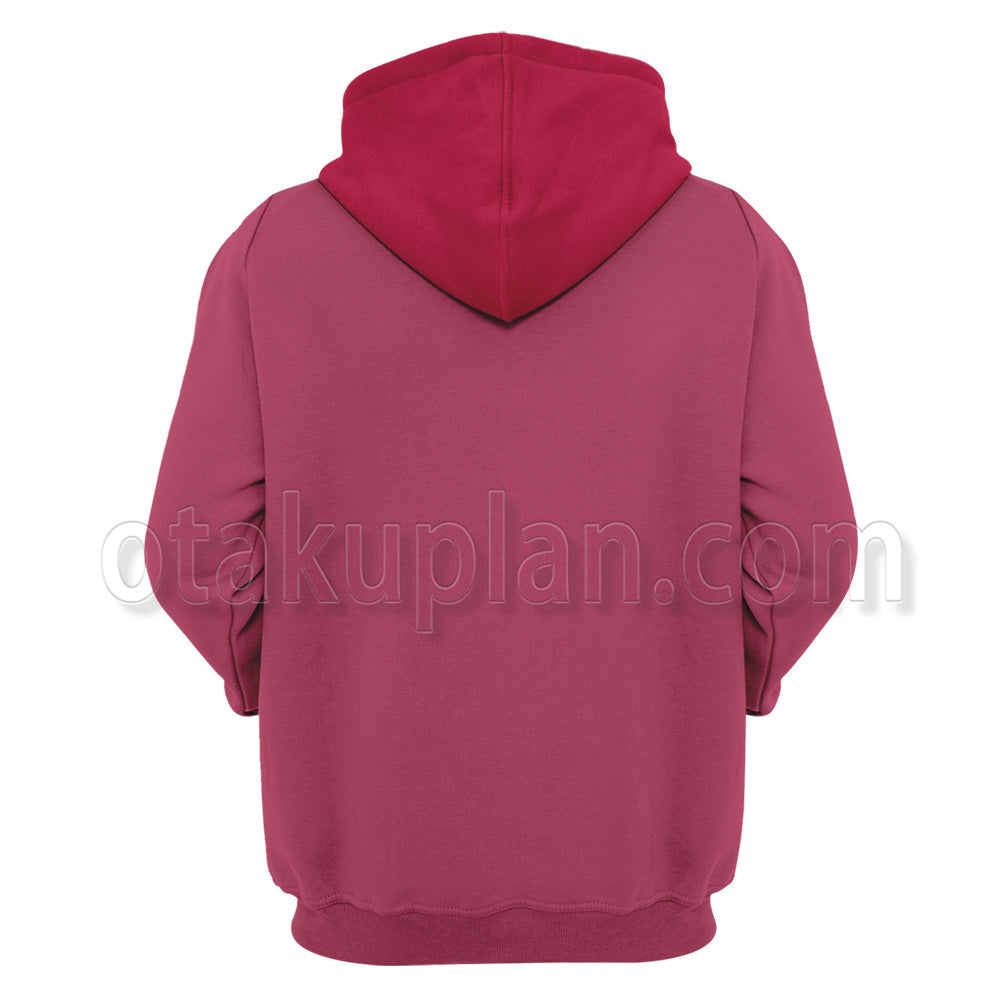 Yu Yu Hakusho Ghost Files Kurama Pink Cosplay Hoodie