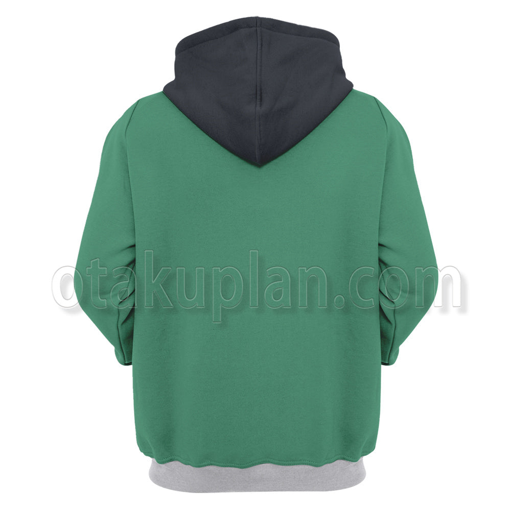 Yu Yu Hakusho Urameshi Yuusuke Green Uniform Cosplay Hoodie