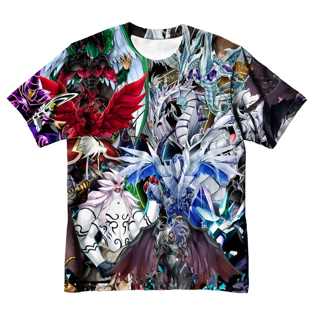 Yugioh Dark Magician Casting Spell In Battle Anime Apparel